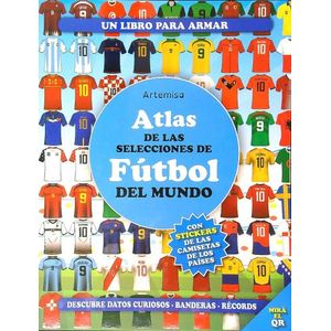 ATLAS DE LA SELECCIONES DE FUTBOL DEL MUNDO - CON STICKERS