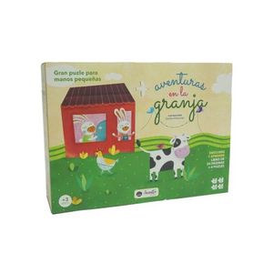 AVENTURAS EN LA GRANJA - GRAN PUZLE PARA MANOS PEQUEÑAS