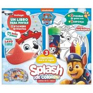 PAW PATROL - CAJA SPLASH DE COLORES - JUEGA EN EL AGUA