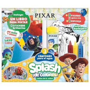 PIXAR - CAJA SPLASH DE COLORES - JUEGA EN EL AGUA