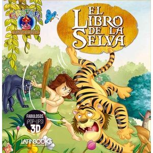 EL LIBRO DE LA SELVA - CARRUSEL CUENTOS CLASICOS - POP UP 3D