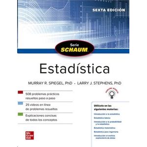 ESTADISTICA 6/ED. - SCHAUM - MURRAY R. SPIEGEL - LARRY J. ST
