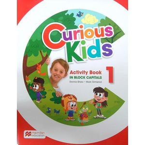 CURIOUS KIDS 1 - WORKBOOK MAYUSCULAS (IN BLOCK CAPITAL)