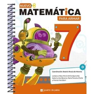 NUEVO MATEMATICA PARA ARMAR 7