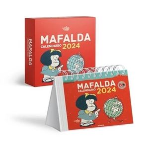 CALENDARIO 2024 MAFALDA CAJA - ROJO