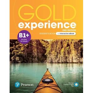 GOLD EXPERIENCE B1+ (2/ED.) - STUDENT'S BOOK + INTERACTIVE E