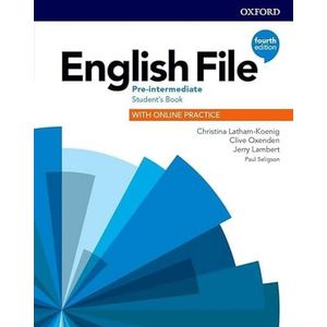 ENGLISH FILE PRE-INTERMEDIATE 4TH.EDITION - STUDENT'S BOOK +