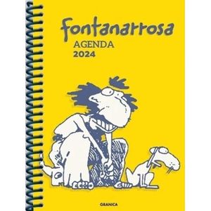 AGENDA 2024 FONTANARROSA ANILLADA AMARILLA