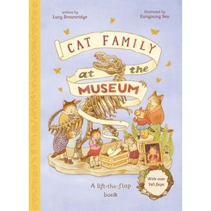 CAT FAMILY AT THE MUSEUM - LUCY BROWNRIDGE