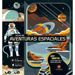 ATLAS DE AVENTURAS ESPACIALES + APP CON 50 VIDEOS