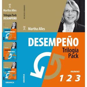 PACK DESEMPEÑO TRILOGIA - TRES VOLUMENES - MARTHA ALLES