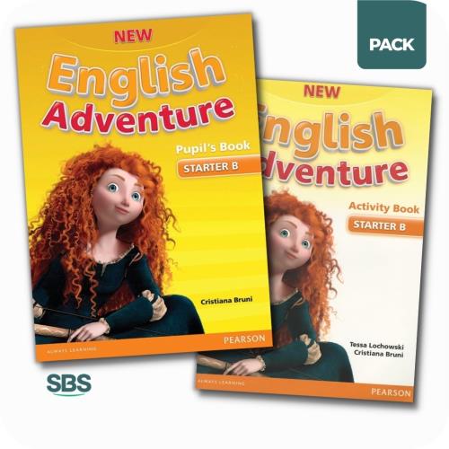 NEW ENGLISH ADVENTURE STARTER B - STUDENT'S BOOK + WORKBOOK