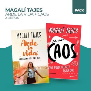 ARDE LA VIDA + CAOS - 2 LIBROS - TAJES
