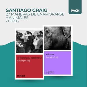 27 MANERAS DE ENAMORARSE + ANIMALES - 2 LIBROS - CRAIG
