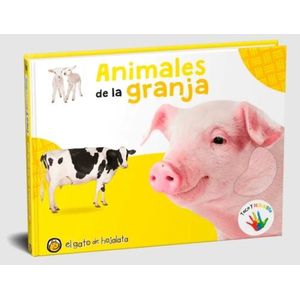 ANIMALES DE LA GRANJA - TOCO Y DESCUBRO - LIBRO CON TEXTURAS