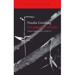 LAS PEQUEÑAS VIRTUDES - NATALIA GINZBURG