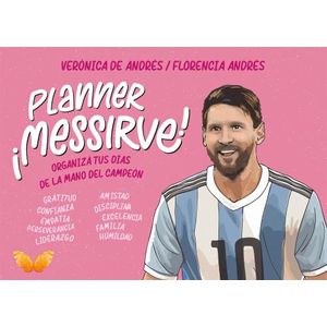PLANNER MESSIRVE! - TAPA ROSA - VERONICA DE ANDRES - FLORENC